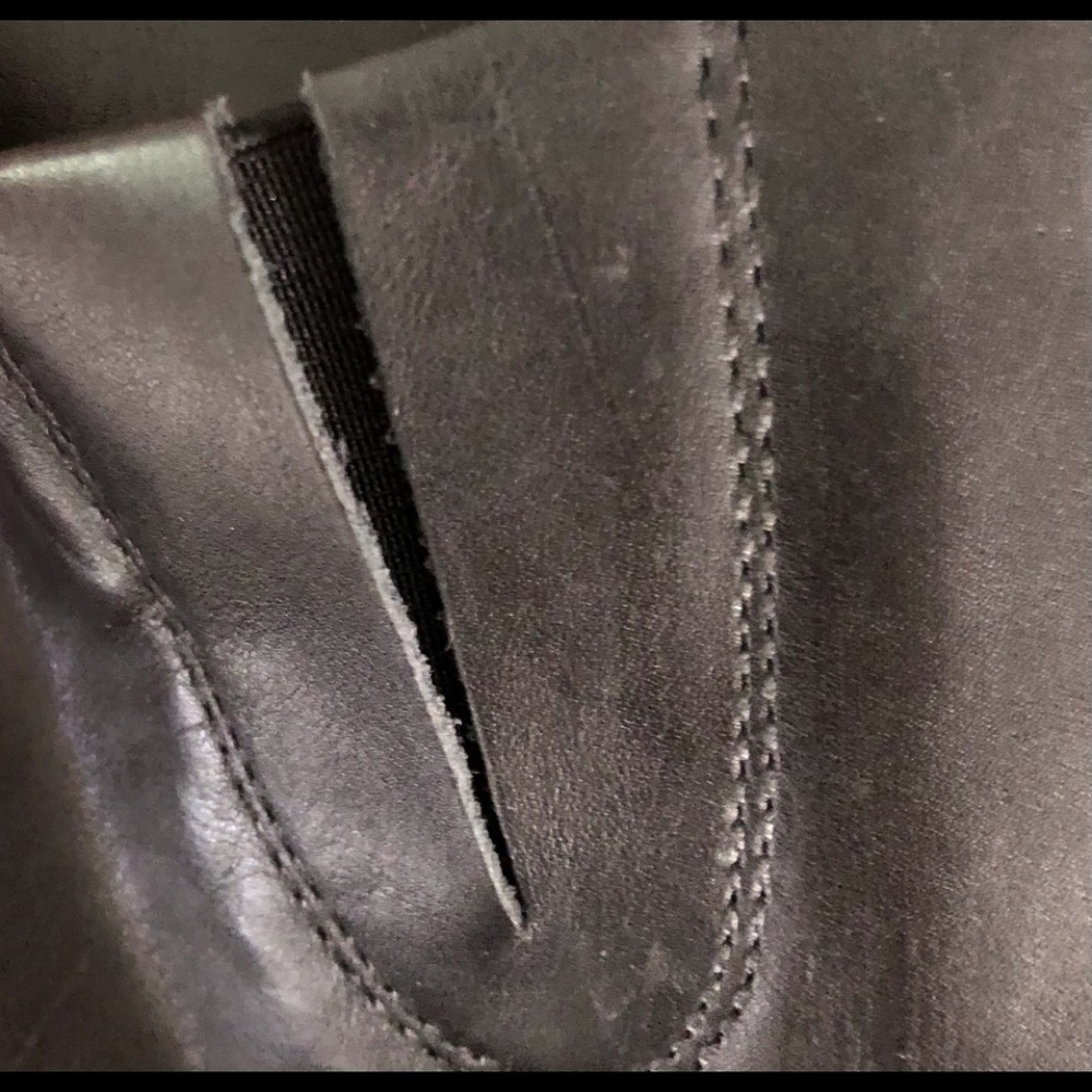 Sam Edelman Penny Black Leather Tall Riding Boots - Picture 14 of 17